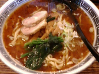 「醤そば（大盛）」@麺場 浜虎 横浜店の写真