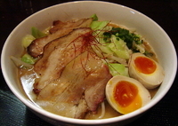 「醤五郎ラーメン 味噌 800円 + 味玉 100円」@醤五郎の写真
