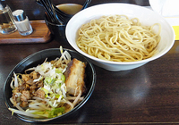 「肉野菜つけ麺（大）1000円」@ones onesの写真