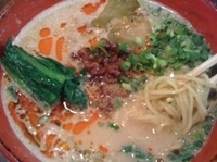 「タンタン麺 750円」@つけめん・らーめん活龍 本店の写真