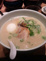 「白丸元味750円+替え玉無料券×2+玉子無料券」@博多一風堂 上野広小路店の写真