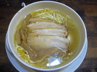 「塩ラーメン+全部のせ」@徳川町 如水 本店の写真