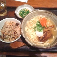 「ソーキそば定食（￥955）」@沖縄家庭料理と泡盛 島ぬ風 阪急三番街店の写真