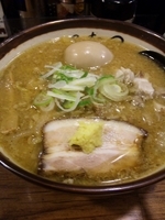 「味噌ラーメン（名物味玉）【950円】」@麺武 虎龍の写真