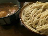「濃厚つけ麺 大・W（850円）+味玉（100円）」@肉そば しずるの写真