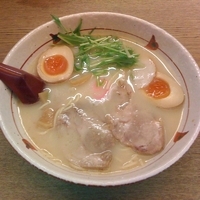 「煮干しラーメン（￥600）+味玉子（￥100）」@聖天政五郎の写真