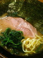 「ラーメン並（600円）麺固め」@紫蔵の写真