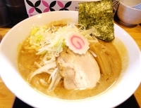 「酒粕えび味噌らーめん 【800円】」@めん屋 写楽 東大宮店の写真