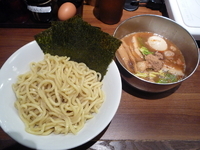 「牛ホルつけ麺+全部のせ」@カナヤマ55の写真