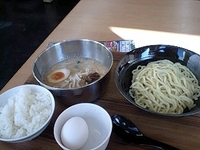 「つけ麺 並 +おじやセット」@岩槻 わっぜ 自家製麺の写真