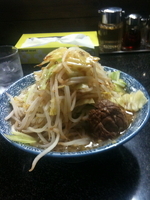 「二郎風野菜増し」@縁者の写真