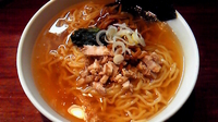 「自然洞ラーメン（白）【500円】」@自然洞 麺舗の写真