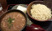 「カレーつけ麺（650円）」@楽山の写真