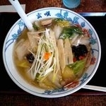 「「龍舟麺」（りゅうしゅうめん）」@玄咲 月寒本店の写真