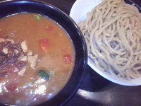 「カリーつけ麺（大盛）+味玉」@つけ麺 弐☆゛屋の写真