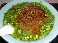 「ニラそば（700円）」@キッチン みらくるの写真