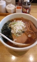「ラーメン 大盛り無料  ライス無料」@木菟ラーメンの写真