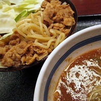 「肉盛りつけ麺【限定】 880円」@常勝軒 ちはら台店の写真