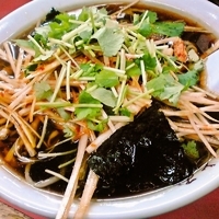 「ネギラーメン 750円」@いしとみの写真