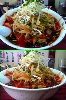「大野菜ドラごん（中太麺、上級） ￥800」@らーめん ドラごんちの写真