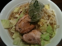 「太麺野菜」@ラーメン 岩佐の写真