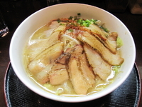 「醤五郎ラーメン塩（750円）+肉増し（200円）」@醤五郎の写真