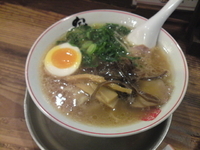 「宝ラーメン（小盛り）」@宝屋 京都拉麺小路店の写真