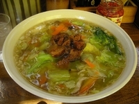 「『ゆで野菜たんめん(¥800)』」@ぶんぶん亭の写真