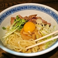 「油そば+肉増し 700円+200円=900円」@燦燦斗の写真