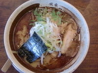 「魚豚骨醤油麺 680円」@中華そば 坂東 山口屋の写真