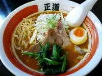 「かれーらーめん 750円」@らーめん正道の写真