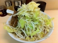 「ラーメン（ヤサイ・ニンニク）」@自家製ラーメン 大者の写真