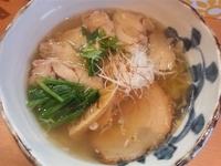「蒸し鶏鶏塩そば ￥950」@麺匠 清兵衛の写真