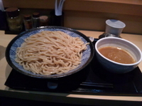 「素つけ麺、特盛」@つけ麺 道の写真