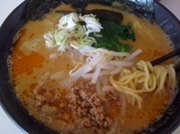 「坦坦麺（季節のラーメン） 650円（ランチタイム単品サービス料金」@麺 なかたやの写真
