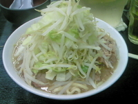 「小ラーメン ヤサイ ほぐし豚（680+100）」@らーめん豚喜の写真