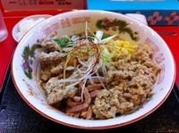 「旨味噌Wシークレットまぜそば 2011年2月限定」@ラーメン たんろん 本店の写真