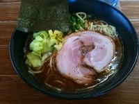 「魚介とんこつしょう油  大盛り券￥800」@蜻家 三鷹下連雀店の写真