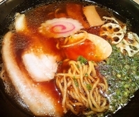 「たまり醤油らーめん（650円）」@らーめん村里木 友部SA（下り）の写真