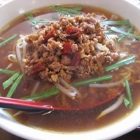 「ランチメニューA600円+スープをラーメンに変更100円」@台湾料理 四季紅 益子店の写真