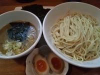「つけ麺（塩）・味玉・海苔」@自家製麺 ラーメン慶の写真