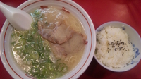 「長浜ラーメン650円（ライス小サービス）」@博多長浜屋台やまちゃん 銀座店の写真