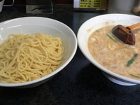 「濃厚味噌つけ麺+大盛り」@大らーめん 福籠の写真