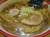 「中華そば（680円）+大盛り（100円）」@赤備の写真