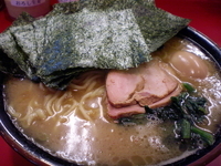 「ラーメン（大） 870円 味玉 80円 のり 80円」@杉田家 千葉祐光店の写真