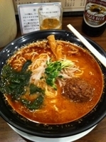 「焦がし味噌ラーメン」@麺屋 楼蘭 梅田店の写真