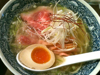 「淡麗・汐（690円）+ランチBセット（300円）」@梅花亭の写真