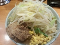 「プチ二郎 650円 ニンニク少な目」@ラーメン二郎 八王子野猿街道店2の写真