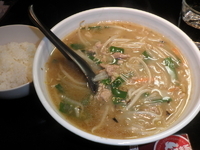 「もやしソバ（600円）サービス半ライス（0円）」@みやもとの写真