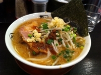 「えびとんラーメン」@らぁめん大山 アトレ川崎店の写真